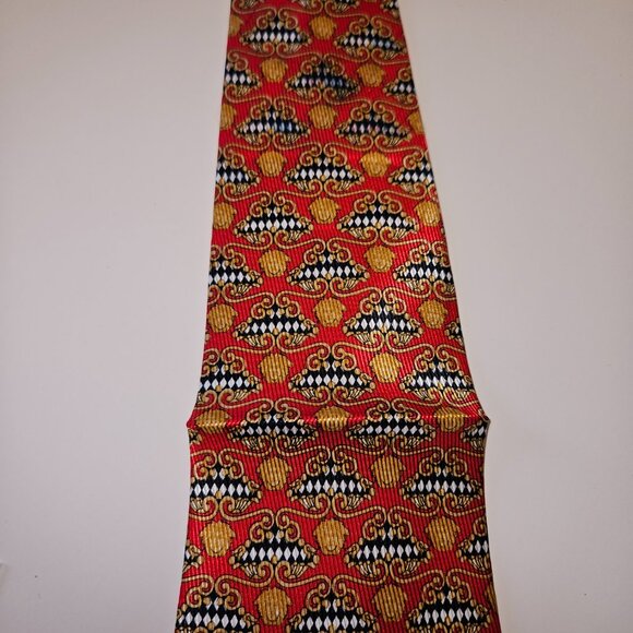 Vintage Gianni Versace Silk Tie new without tags - Picture 7 of 16